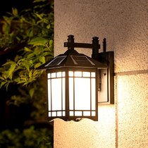 Solar powered 2024 outdoor sconces